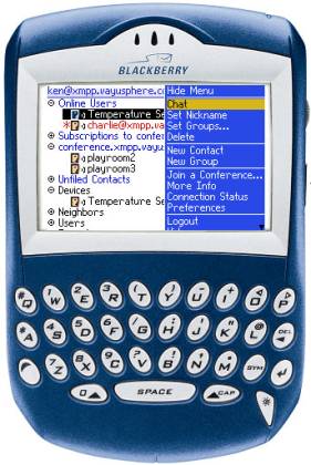 Jabber Client for RIM Blackberry